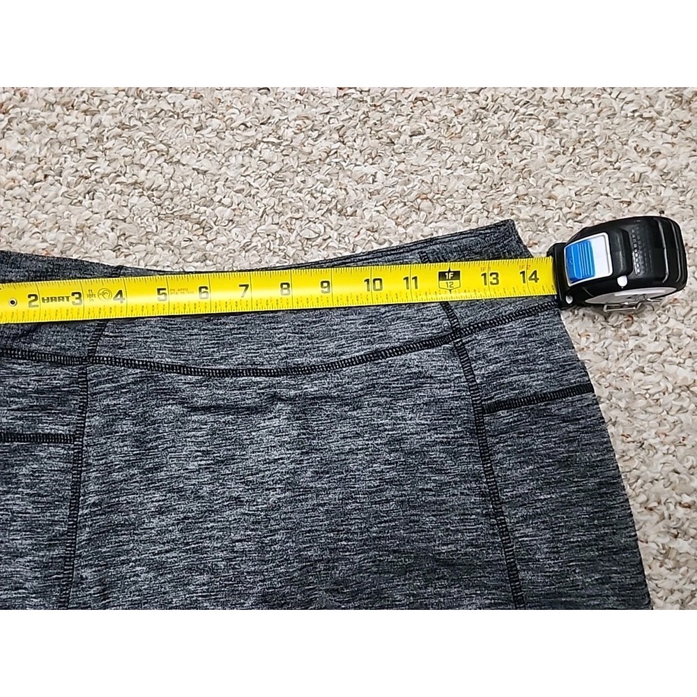 ATHLETA Excursion Skort Skirt Charcoal Gray Upf 50+ Pockets Small 28x16 - Picture 8 of 11